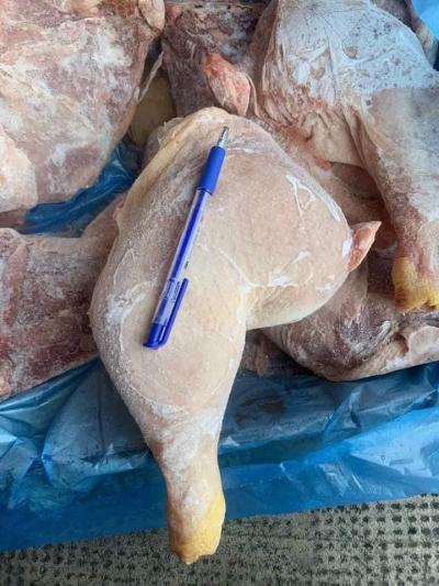 Đùi gà góc tư nhập khẩu ( đùi gà 1/4) Thùng 15kg đông lạnh