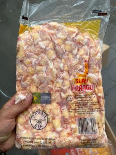 Sụn gà đông lạnh nhập khẩu Super frango 12kg Brazil