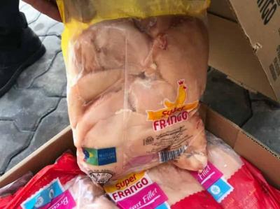Thịt ức gà đông lạnh Super Frango nhập khẩu Brazil 12Kg
